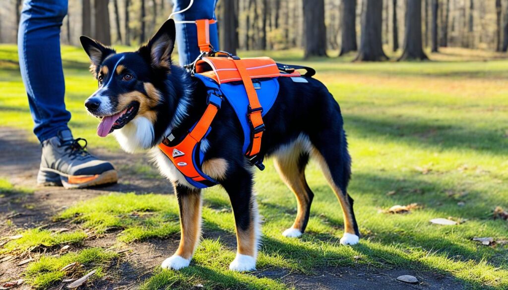blind dog safety gear